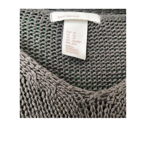 Women Lightweight V-Neck Sweater Brown size  XS - Picture 3 of 3